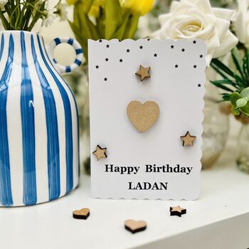 Personalised Birthday Card Heart For Her Special Birthday, 5 of 10