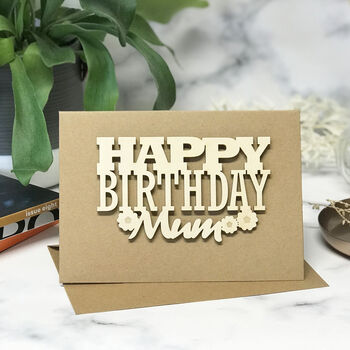 Personalised Happy Birthday Card For Mum, 11 of 12