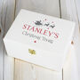 Personalised Christmas Eve White Wooden Box, thumbnail 2 of 5