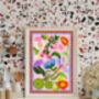 'Sunshine' Summer Inspired Colourful Pattern Print, thumbnail 2 of 3