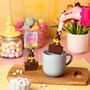 Easter Bunny Milk Hot Chocolate Spoon Four Pack, thumbnail 1 of 3