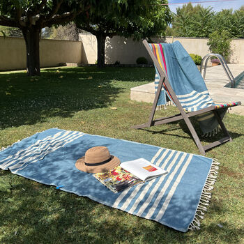 Personalised Beach Towel, Engagement Gift Set, 8 of 9