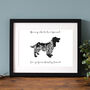 Personalised Cocker Spaniel Print, thumbnail 1 of 4