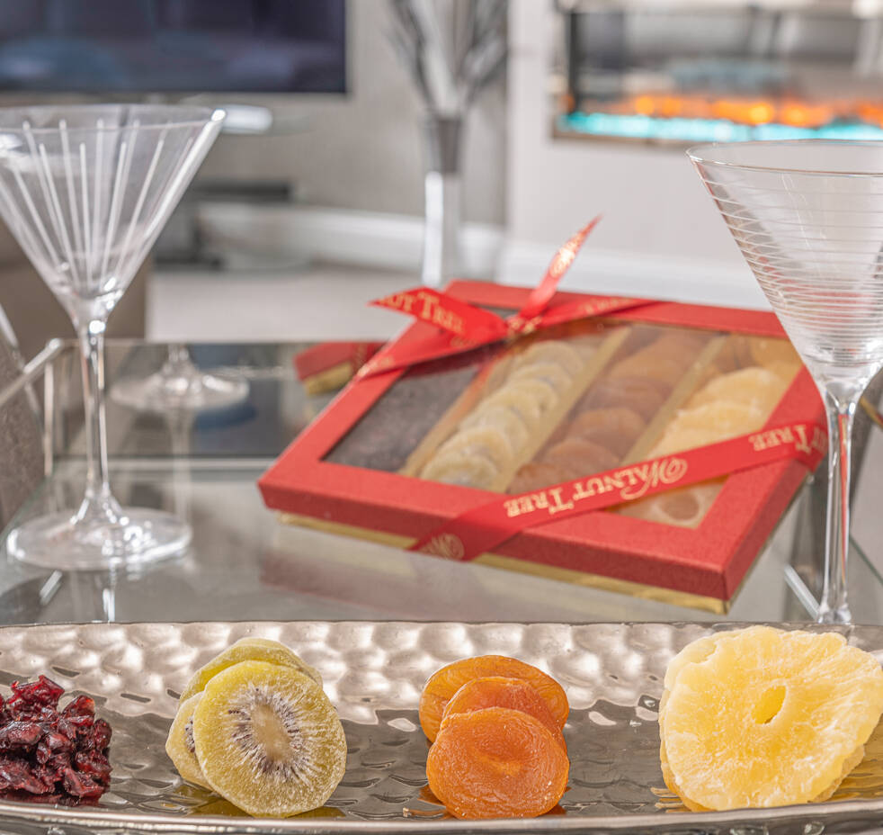 Luxury Dried Fruit Gift Box By Walnut Tree Gifts