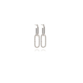 Large Double Link Earrings, 4 of 4