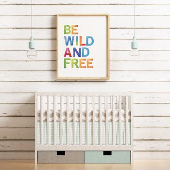 Be Wild And Free Print, 3 of 4