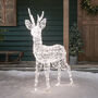 Swinsty Stag Dual Colour LED Light Up Reindeer One.25m, thumbnail 7 of 9