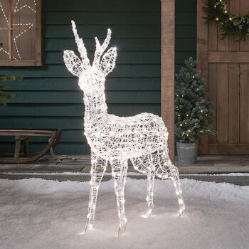 Swinsty Stag Dual Colour LED Light Up Reindeer One.25m, 7 of 9