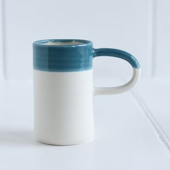 Handmade Colourful Porcelain Dipped Cup, 11 of 12