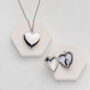 Personalised Plain Heart Locket Necklace With Photo, thumbnail 1 of 3