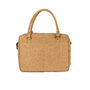 Personalised Cork Leather Oxford Zip Up Satchel, thumbnail 2 of 9