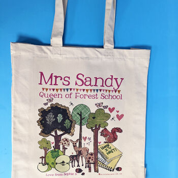 Personalised Forest School Bag, 9 of 12