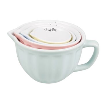 Retro Style Pastel Stacking Measuring Cups, 5 of 7