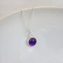 Sterling Silver Large Gemstone Pendant, thumbnail 5 of 12