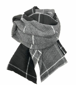 Super Soft Waffle Check Reversible Blanket Scarf, 6 of 8