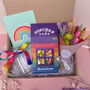 Rainbow Gift Hamper With Popcorn, thumbnail 1 of 7