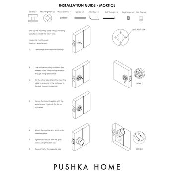 Brass Silver Mortice Door Knobs With Gloss Insert, 3 of 8