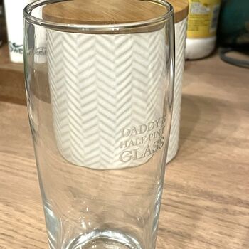 Persoanlised Half Pint Glass, 2 of 5