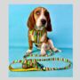 Multi Coloured Stripe Dog Harness, thumbnail 4 of 4