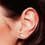 Bear Hugs Earrings In Sterling Silver, thumbnail 8 of 8