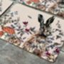 Set Of Four Rectangular Rabbit Placemats, thumbnail 1 of 3