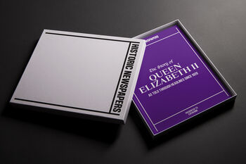 Queen Elizabeth Personalised Royal Family History Book, 3 of 10