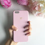 Pink Faux Leather Embossed Personalised Phone Case, thumbnail 9 of 11