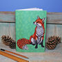Fox Illustration Notebook With Lined Pages, thumbnail 1 of 2