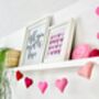 Customisable Valentines Day Heart Garland, thumbnail 6 of 10