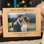 Personalised Newlywed Couples Wedding Photo Frame Gift, thumbnail 7 of 9