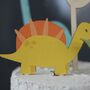 Personalised Cake Topper, Dinosaurs, thumbnail 5 of 8