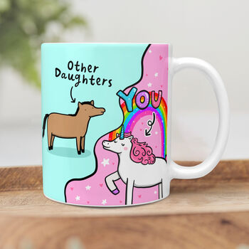 Other Daughters Unicorn Mug, 4 of 5