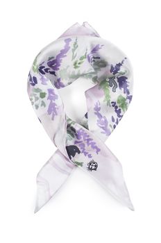 Marble, Bee Print Square Silk Scarf, 5 of 7