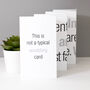 Wedding Fold Out Banner Card For Couples, thumbnail 1 of 5