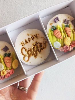 Hand Iced Happy Easter Biscuit Box, 4 of 7