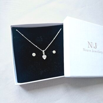 Sterling Silver Birthstone Jewellery Set, 2 of 6