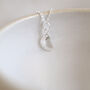 Sterling Silver Cornish Pasty Pendant, thumbnail 2 of 4