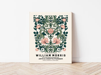 William Morris Peach Botanical Art Print, 3 of 3