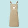Personalised Barbecue Apron Chilling And Grilling, thumbnail 4 of 7