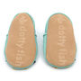 Dotty Fish Penguin Soft Leather Baby Shoes With Barefoot Soles, thumbnail 8 of 11