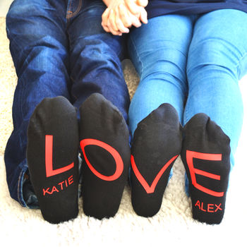 Love Socks For A Couple, 2 of 2