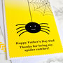 'Spider Catcher' Father's Day Card, thumbnail 2 of 2