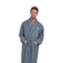 Personalised Embroidered Waffle Lined Dressing Gown, thumbnail 4 of 11