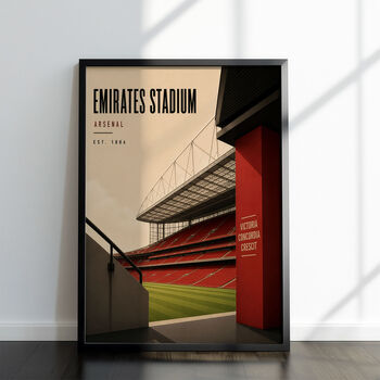 Arsenal Football Stadium Poster, 3 of 5