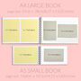 Personalised Golden Wedding Anniversary Guestbook, thumbnail 6 of 12