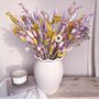 Spring Pastel Dried Flower Arrangement For Home Decor, thumbnail 3 of 8