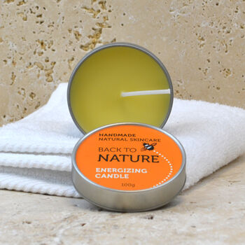 Energizing Natural Aromatherapy Candle, 3 of 5