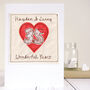 Personalised 35th Coral Wedding Anniversary Card, thumbnail 1 of 8