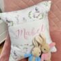 Peter Rabbit© Name And Date Cushion, thumbnail 7 of 7