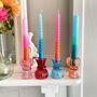 Glass Colourful Candle Holder, thumbnail 7 of 7